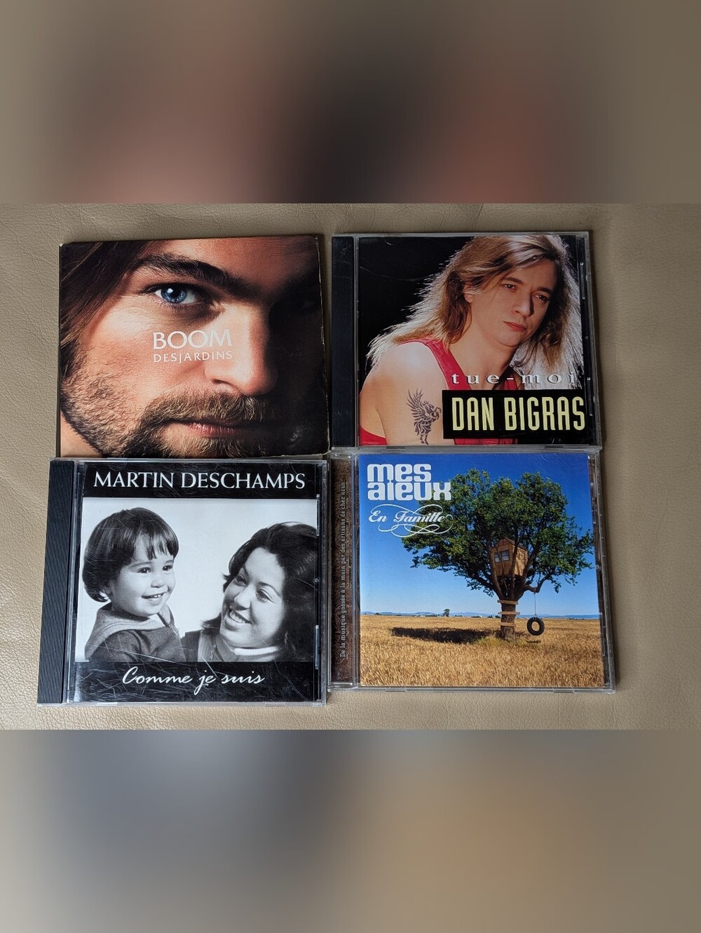French Quebecois Music CD Lot of 4